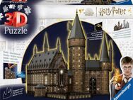 Ravensburger 3D-Puzzle Hogwarts Schloss - Die Große Halle - Night Edition, 540 Puzzleteile, Made in Europe