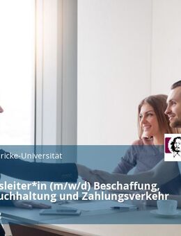 Abteilungsleiter*in (m/w/d) Beschaffung, Anlagenbuchhaltung und Zahlungsverkehr - Magdeburg