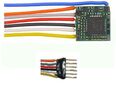 ZIMO Elektronik MX616F Min. Decoder DCC/MM Kabel NEM651 - NEU in 76275
