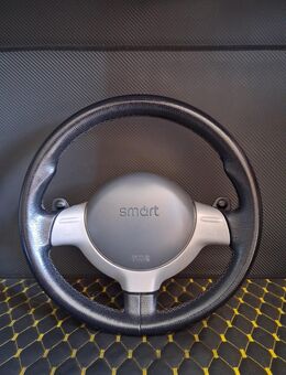 Smart 450 Coupe Cabrio Crossblade oder 452 Roadster 3-Speichen Schaltwippen Lederlenkrad Sportlenkrad F1-Wippen - Hamburg