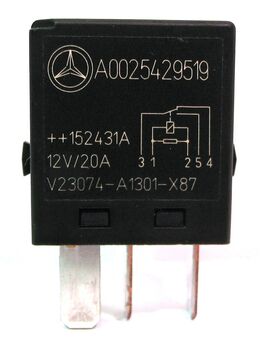 Original Mercedes-Benz Relais Nr. A0025429519 / V23074-A1301-X87 - 12V/20A - Biebesheim (Rhein)