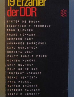 19 Erzähler der DDR (1976) - Münster