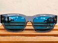 Otmar Alt Vintage Sonnenbrille Kunststoff blau/schwarz Rarität in 41515