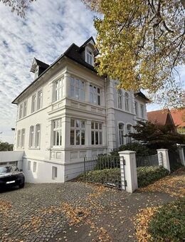 Verden: Repräsentative Jugendstilvilla mit modernem Wintergartenanbau in Top-Hanglage Burgberg - Verden (Aller)