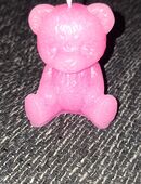 Teddybär Kerze Handarbeit in 10247