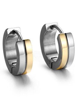 Firetti Paar Creolen Schmuck Geschenk Klappcreolen