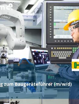 Ausbildung zum Baugeräteführer (m/w/d) - Ulm