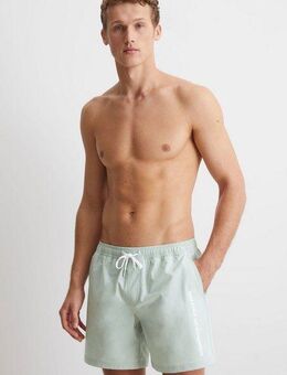 Marc O'Polo Badeshorts Olmen (Essentials Beach Jersey) mit seitlichem Hingucker-Schriftzug