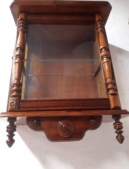 restaurierter alter Hängeschrank Vitrine Glasvitrine Vintage restaurierte Möbel - Halle (Saale)