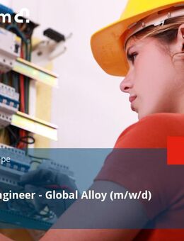 Process Engineer - Global Alloy (m/w/d) - Vöhringen (Bayern)