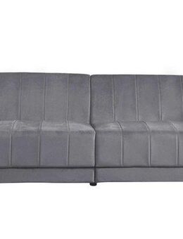 Dorel Home 3-Sitzer Allie II Schlafsofa 225 cm, Bett-Funktion (108/190cm), Rückenlehne 2-teilig, mit Steppung