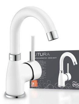 Eisl Waschtischarmatur Futura Wasserhahn mit Energiesparfunktion Cold Start, Mischbatterie