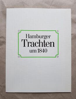Hamburger Trachten um 1840 in Bildern von Heinrich Jessen - Hamburg Wandsbek