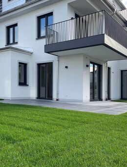 NEUBAU:Elegante, barrierefreie 3-Zimmer-Wohnung mit direktem Zugang zum Hobbyraum und großzügigen Südwest-Garten, absolut ruhig - München
