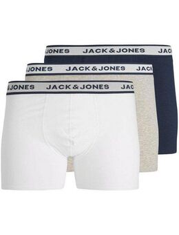 Jack & Jones Boxershorts JACSOLID BOXER BRIEFS 3 PACK NOOS (Packung, 3-St)