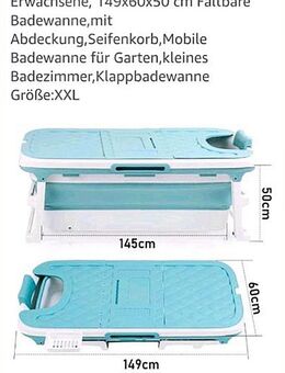 Faltbare XXL Badewanne - Bremen Zentrum