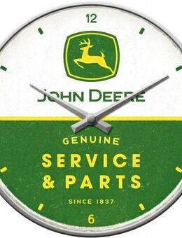 John Deere Wanduhr – 31 cm – Metall und Glas, Perfekt für Geschenke - Wuppertal