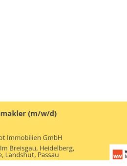 Immobilienmakler (m/w/d) - Heidelberg