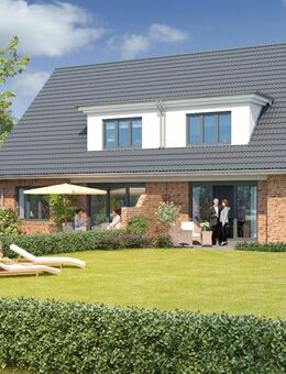 Neubau einer zeitlosen Haushälfte! 4-Zimmer-Raumwunder mit Garten und Carport - Langwedel (Niedersachsen)