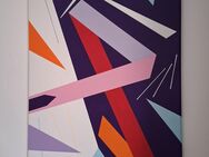 Farbenfrohe Acryl Gemälde, im Stil der Geometrischen Abstraktion. Moderne Kunst. - Sulz (Neckar)