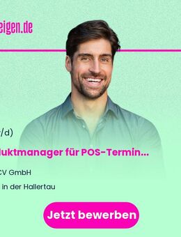 Produktmanager (m/w/d) für POS-Terminals - Hamburg