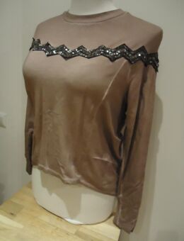 Sweatshirt mit Glitzer, Gr. S - Freilassing