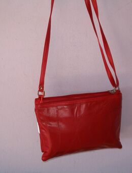 STE-8 Handtasche, Damentasche, Markentasche, Schultertasche, Ladies, Women Bag Rot - Lübeck