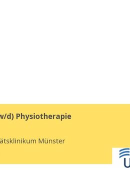 Lehrer (gn*) Physiotherapie - Münster