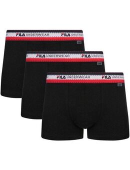 Fila Boxershorts MAN BOXER SHORTS (3er Pack) elastischer Logo-Webbund, ohne Eingriff