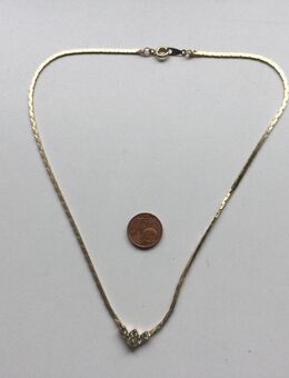 Damen Schmuck Halskette Vintage Collier 1950er Jahre Vergoldet - Fulda