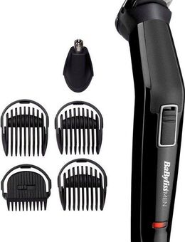 BaByliss Multifunktionstrimmer MT725E MEN, für Bart, Augenbrauen, Nasen- & Ohrenhaar