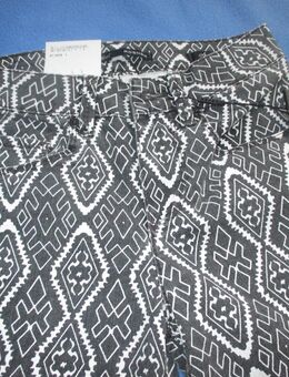 NEU mit ETIKETT * Ausgefallen * Inka * Azteken * Ethno * Boho * Röhren * Jegging * Skinny * Jeans- Hose "ROSNER" Gr. 34/ XS * schwarz * weiß * black and withe * - Riedlingen