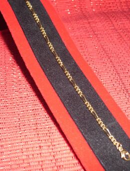 1 Figaro-Armband in 1A Double, 19 cm, Karabiner, - Essen