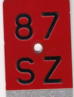 Fahrradteile Velo Nr. SZ 1987 - Volketswil