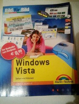 3 Windows Vista Bücher/1x Bild für Bild(2007)/1xVista von Anfang an/Vista Buch - Zerbst (Anhalt) Zentrum
