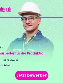 Facharbeiter für die Produktion (m/w/d) - Teningen