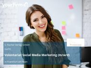 Volontariat Social Media Marketing (m/w/d) - Frankfurt (Main)