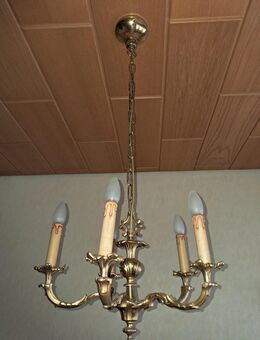 Kronleuchter und Wandlampen Messing - Bassum