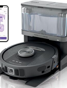 Shark Saugroboter mit Wischfunktion PowerDetect NeverTouch Pro 2-in-1 RV2800YEEU