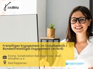 Freiwilliges Engagement im Sozialbereich / Bundesfreiwilliges Engagement (m/w/d) - Bad Rappenau