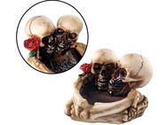 Skelett Paare Aschenbecher mit Rose Liebespaare Dekoration Geschenkidee Skelettkopf 18,90 €* - Villingen-Schwenningen