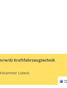 Ausbilder (w/m/d) Kraftfahrzeugtechnik - Lübeck
