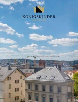 Mitten in der Stuttgarter City wohnen und den Blick genießen! - Stuttgart