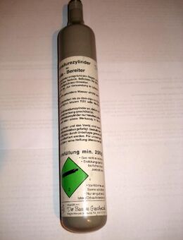 CO2 Flasche(275g)  für Wasserbereiter fast voll - Soest