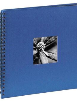 Hama Fotoalbum Fine Art, 36 x 32 cm, 50 Seiten, Photoalbum Blau
