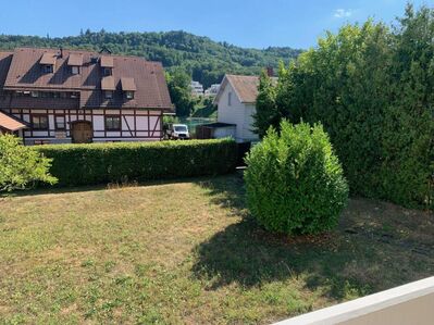 Wohnen am Schaffhauser Lindli in der 2 Zimmer-Wohnung mit Balkon und Rheinsicht