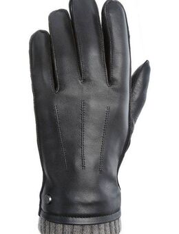 PEARLWOOD Lederhandschuhe Jackson dekorative Ziernähte