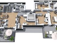 Bezugsfertige 5-Zimmer-Penthouse-Wohnung - Wiesbaden