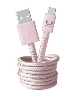 Fresh´n Rebel USB - USB-C Kabel "Fabriq", 2m Smartphone-Kabel, USB Typ A, USB Typ C, (200 cm)