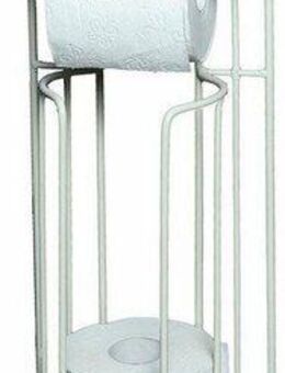 Ambiente Haus Toilettenpapierhalter Antik, weiß